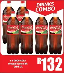 Boxer Coca-Cola Original Taste Soft Drink offer