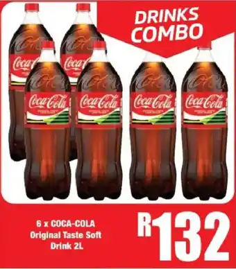 Boxer Coca-Cola Original Taste Soft Drink offer