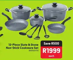Makro Bennett Read Slate & Stone Non-Stick Cookware Set offer