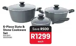 Makro Bennett Read Slate & Stone Cookware Set offer