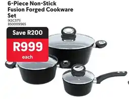 Makro Bennett Read Non-Stick Fusion Forged Cookware Set offer