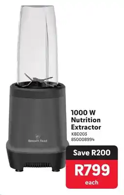 Makro Bennett Read 1000 W Nutrition Extractor offer