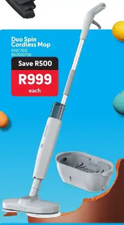 Makro Bennett Read Duo Spin Cordless Mop offer