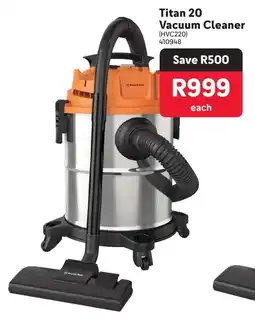 Makro Bennett Read Titan 20 Vacuum Cleaner offer