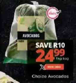 Checkers Choice Avocados offer