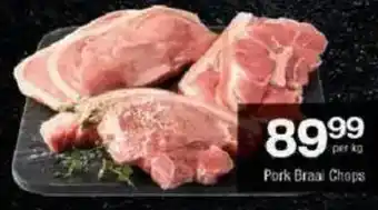 Checkers Pork Braai Chops offer