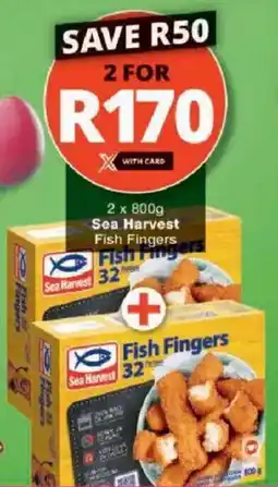Checkers Sea Harvest Fish Fingers offer