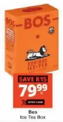 Checkers Bos Ice Tea Box offer