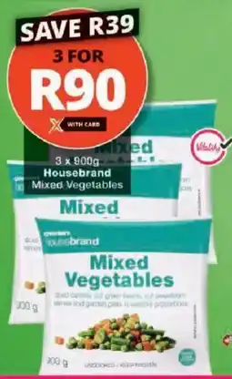 Checkers Housebrand Mixed Vegetables offer