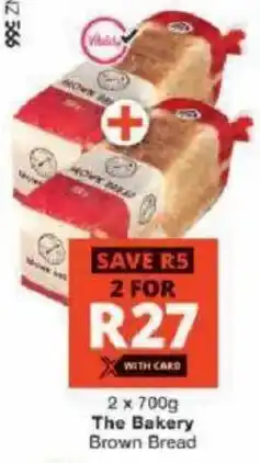 Checkers The Bakery Brown Bread offer