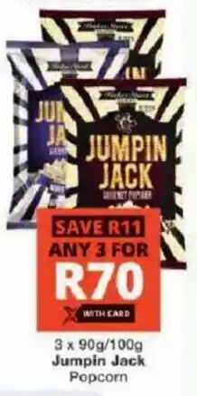 Checkers Jumpin Jack Popcorn offer