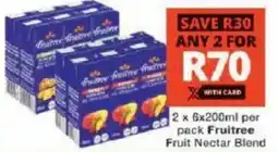 Checkers Fruitree Fruit Nectar Blend offer