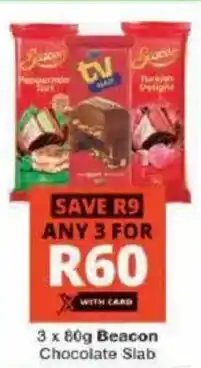 Checkers Beacon Chocolate Slab offer