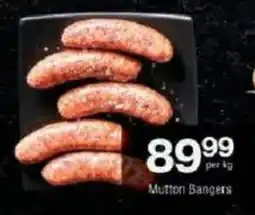 Checkers Mutton Bangers offer