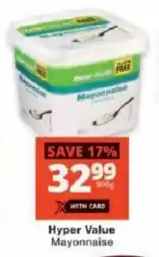 Checkers Hyper Value Mayonnaise offer