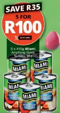 Checkers Miami Anything Goes Tomato Mix offer