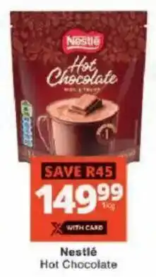 Checkers Nestlé Hot Chocolate offer