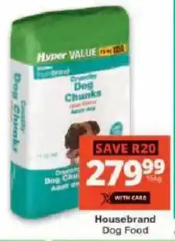 Checkers Housebrand Dog Food offer