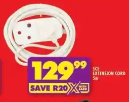 Shoprite Sce extension cord offer
