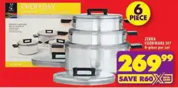 Shoprite Zebra cookware set offer