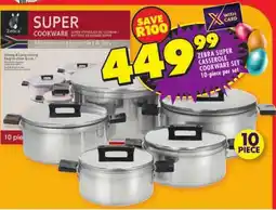 Shoprite Zebra super casserole cookware set offer