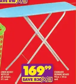 Shoprite Standard ironing board offer