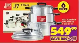 Shoprite Hart aluminium cookware set offer