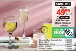 Checkers Hyper LAV Nevakar Blush Glasses offer