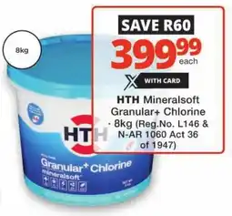 Checkers Hyper HTH Mineralsoft Granular+ Chlorine offer