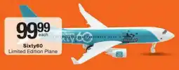 Checkers Hyper Sixty60 Limited Edition Plane offer