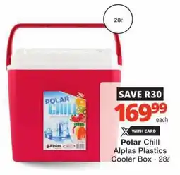 Checkers Hyper Polar Chill Alplas Plastics Cooler Box offer