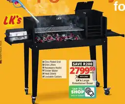Checkers Hyper LK's Large Entertainer Braai offer