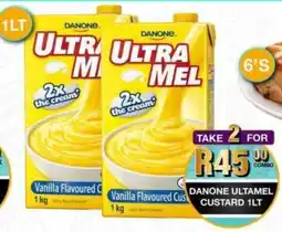 Take 'n Pay Danone ultamel custard offer