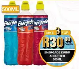 Take 'n Pay Energade drink assorted offer