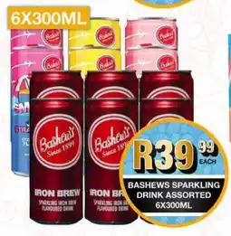 Take 'n Pay Bashews sparkling drink assorted offer