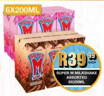 Take 'n Pay Super m milkshake assorted offer