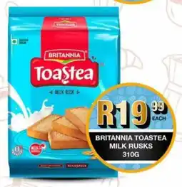 Take 'n Pay Britannia toastea milk rusks offer