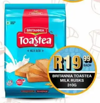 Take 'n Pay Britannia toastea milk rusks offer