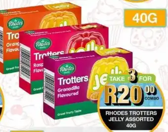 Take 'n Pay Rhodes trotters jelly assorted offer