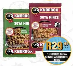 Take 'n Pay Knorrox soya mince assorted offer