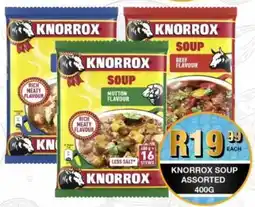 Take 'n Pay Knorrox soup assorted offer