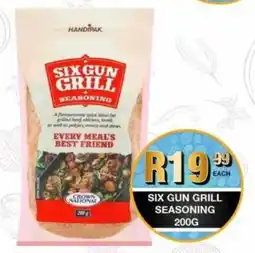 Take 'n Pay Six gun grill seasoning offer