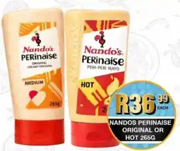 Take 'n Pay Nandos perinaise original or hot offer