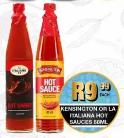 Take 'n Pay Kensington or la italiana hot sauces offer