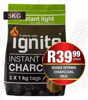 Take 'n Pay Shisa nyama charcoal offer