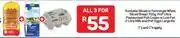Pick n Pay Sunbake Sliced/Farmstyle White Bread 700g, PnP Full Cream Or Low Fat Milk 2kg & PnP Large Eggs 6 PK offer