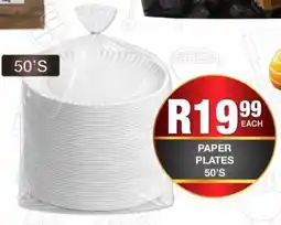 Take 'n Pay Paper plates offer