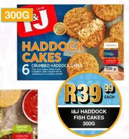 Take 'n Pay I&J haddock fish cakes offer