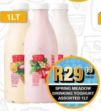 Take 'n Pay Spring meadow drinking yoghurt assorted offer