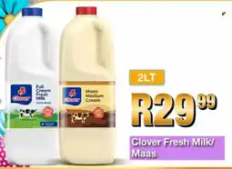 Take 'n Pay Clover Fresh Milk/ Maas offer
